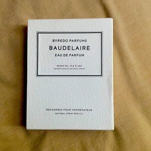 Authentic Byredo Parfum-Baudelaire refills